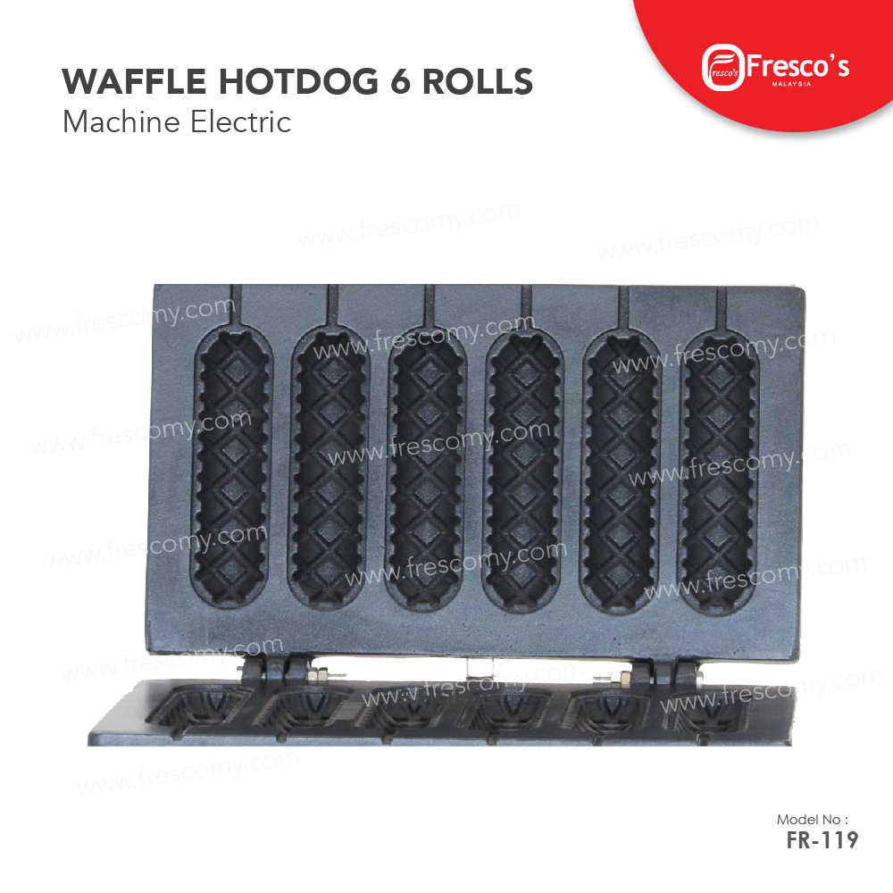Waffle Hotdog Electric Machine Sausage Waffle Maker Waffle H
