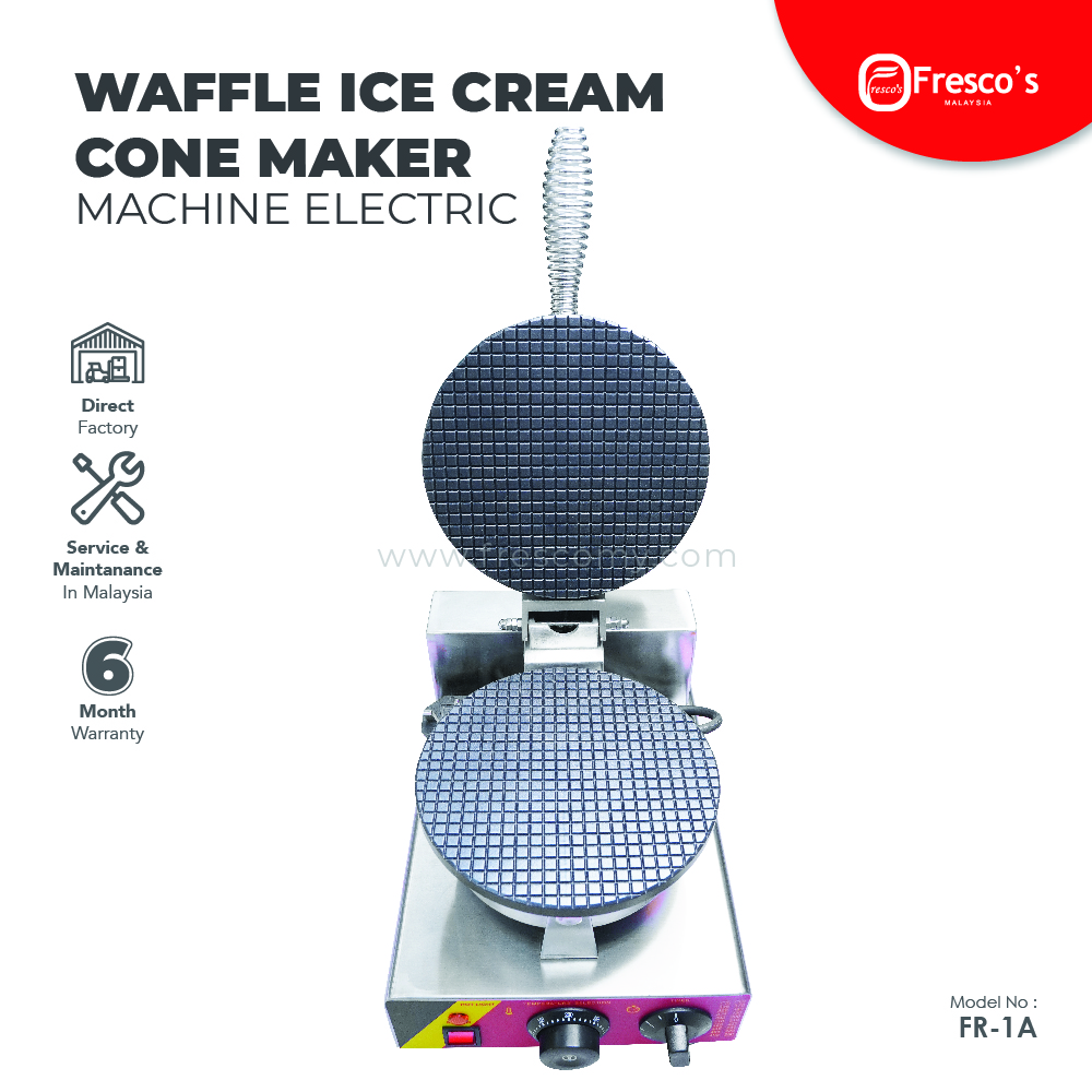 Waffle Ice Cream Cone Machine Maker
