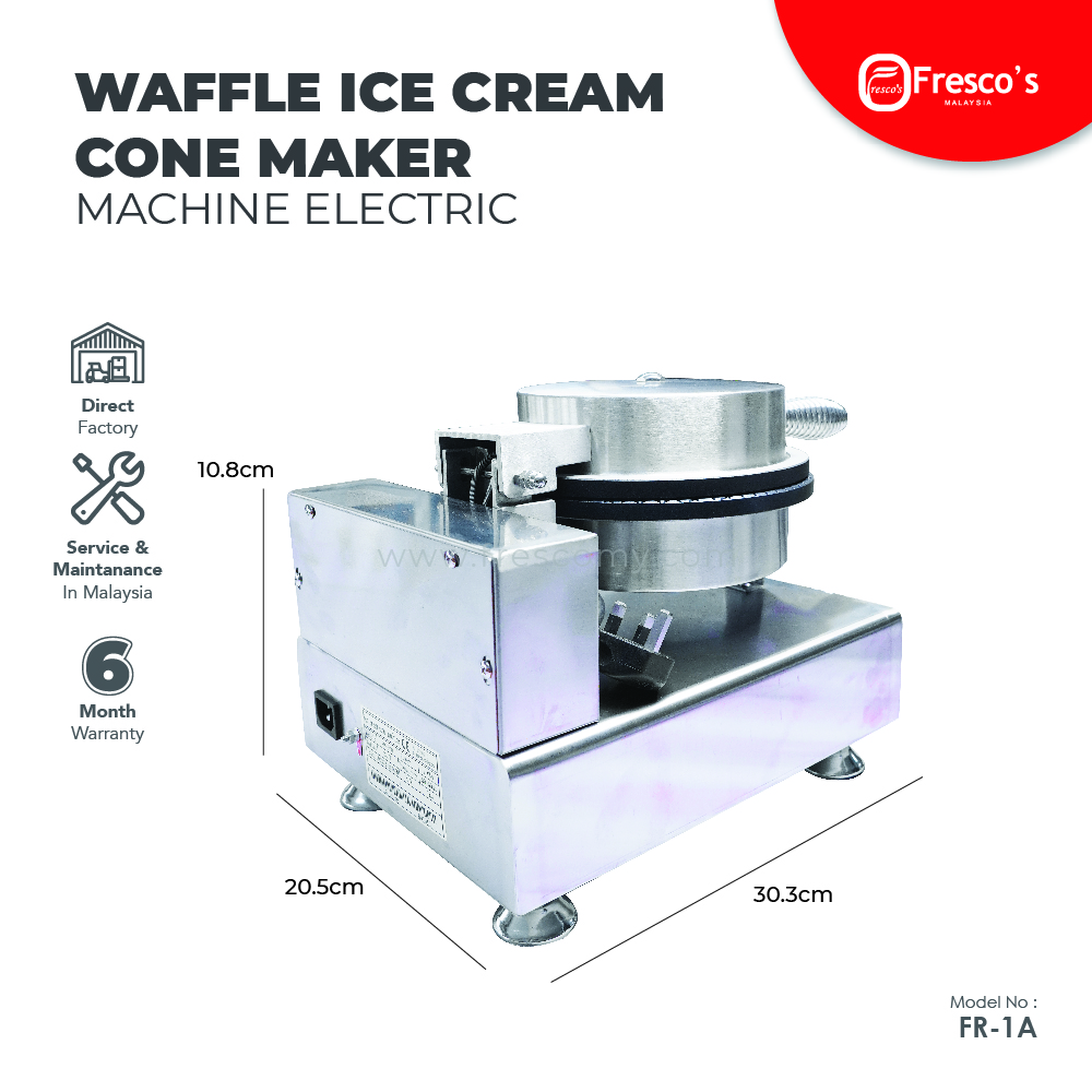 Waffle Ice Cream Cone Machine Maker