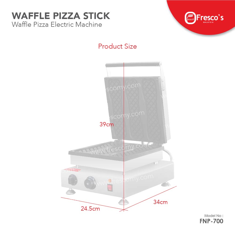 Waffle Pizza Stick Maker Machine
