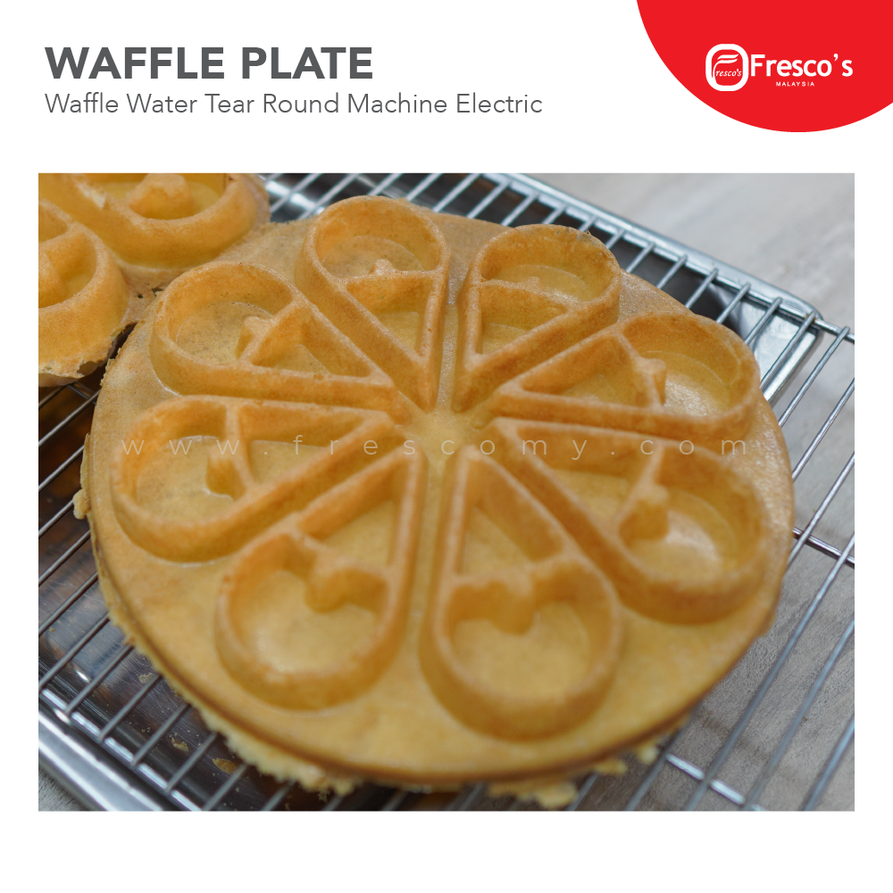 Waffle Water Tear Round Plate Mould Waffle Spare Part
