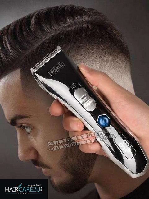 Wahl 2228 Professional LCD Cordless Hair Clipper (FREE 120ml Wahl Oil)
