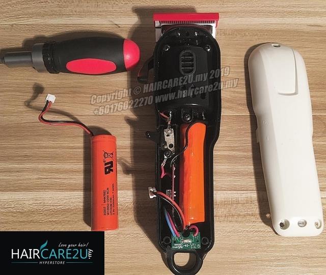 wahl magic clip cordless battery life