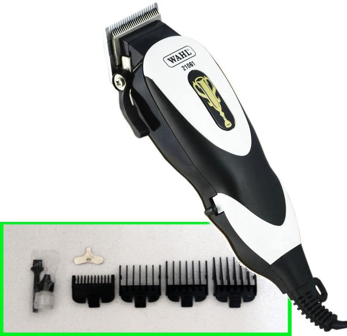 WAHL professional clipper CHROME BLADE hair cutter with kit 21061