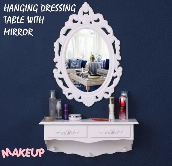 Wall Mount Dressing Table With Mirro End 8 22 2019 2 09 Pm Wall Mount Dressing Table With Mirror