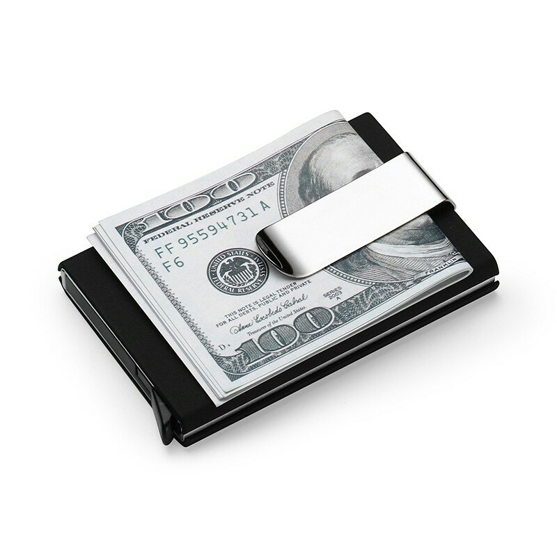 money clip credit card holder
