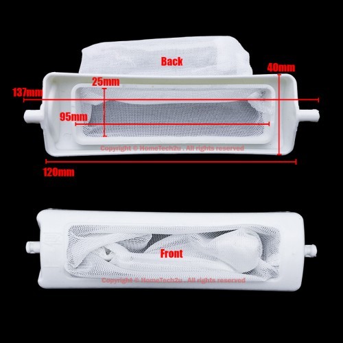 Washing Machine Dust Filter Bag Compatible For Toshiba