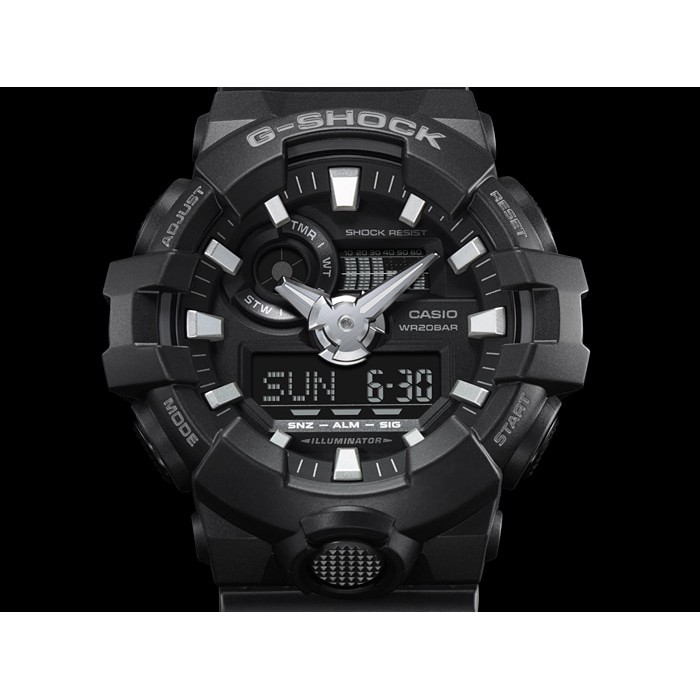 Watch - Casio G SHOCK GA700-1B - ORIGINAL