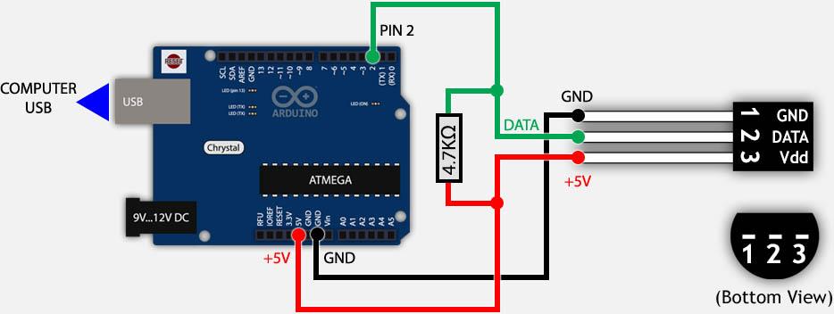 Подключение ds. Датчик ds18b20 ардуино. Ds18b20 подключить к ардуино. Arduino Dallas ds18b20. Схема подключения датчика температуры к ардуино.