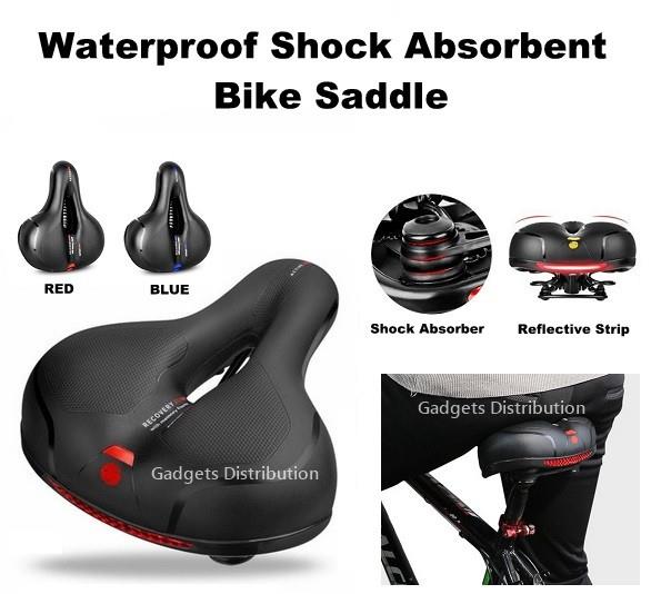 Waterproof Shock Absorber Soft Bike Bicycle Saddle Seat Cover 2626.1