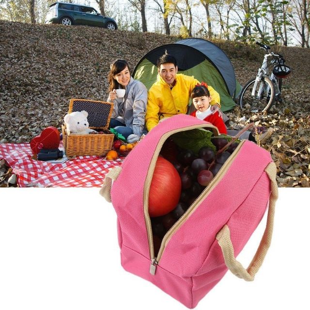 Waterproof Thermal Cooler Insulated Lunch Box Portable Tote Storage Picnic Bag