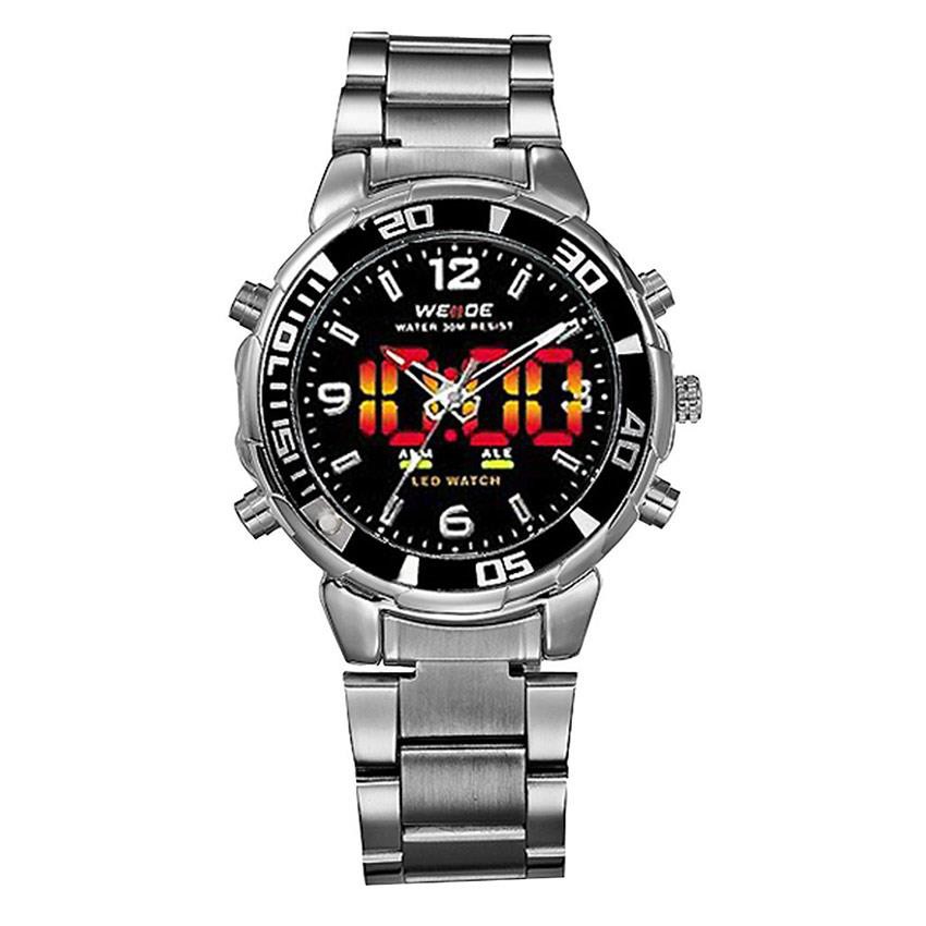 Weide WH843 Dual Time Men's Watch (end 10/16/2024 1200 AM)