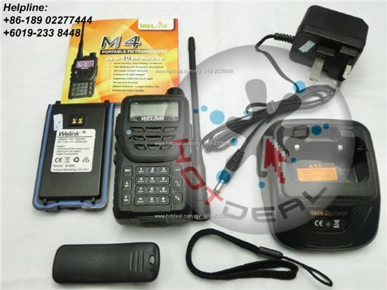 Welink m4 dualband waterproof walkie talkie