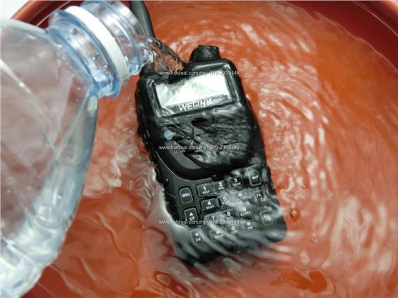 Welink m4 dualband waterproof walkie talkie