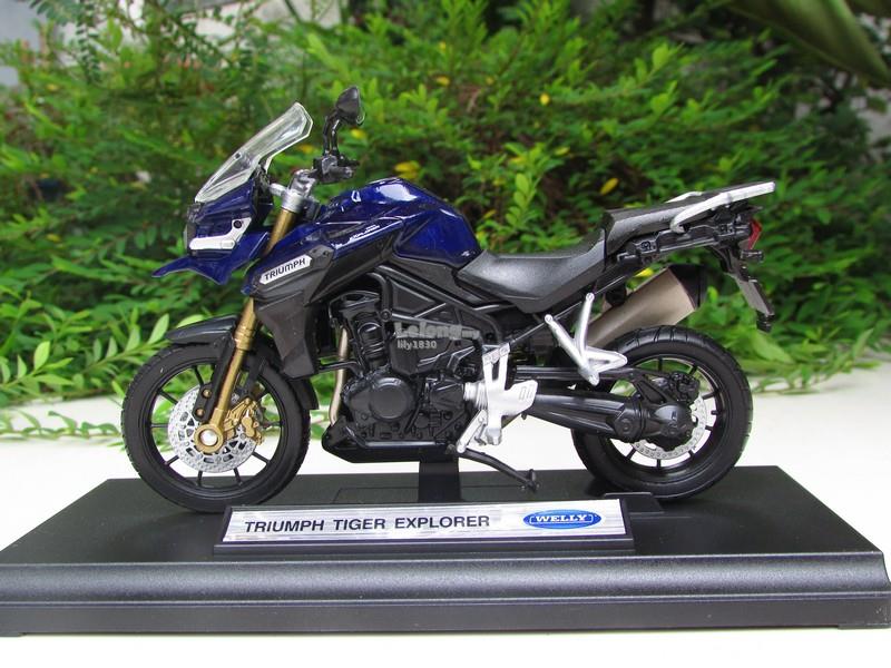 triumph tiger diecast model