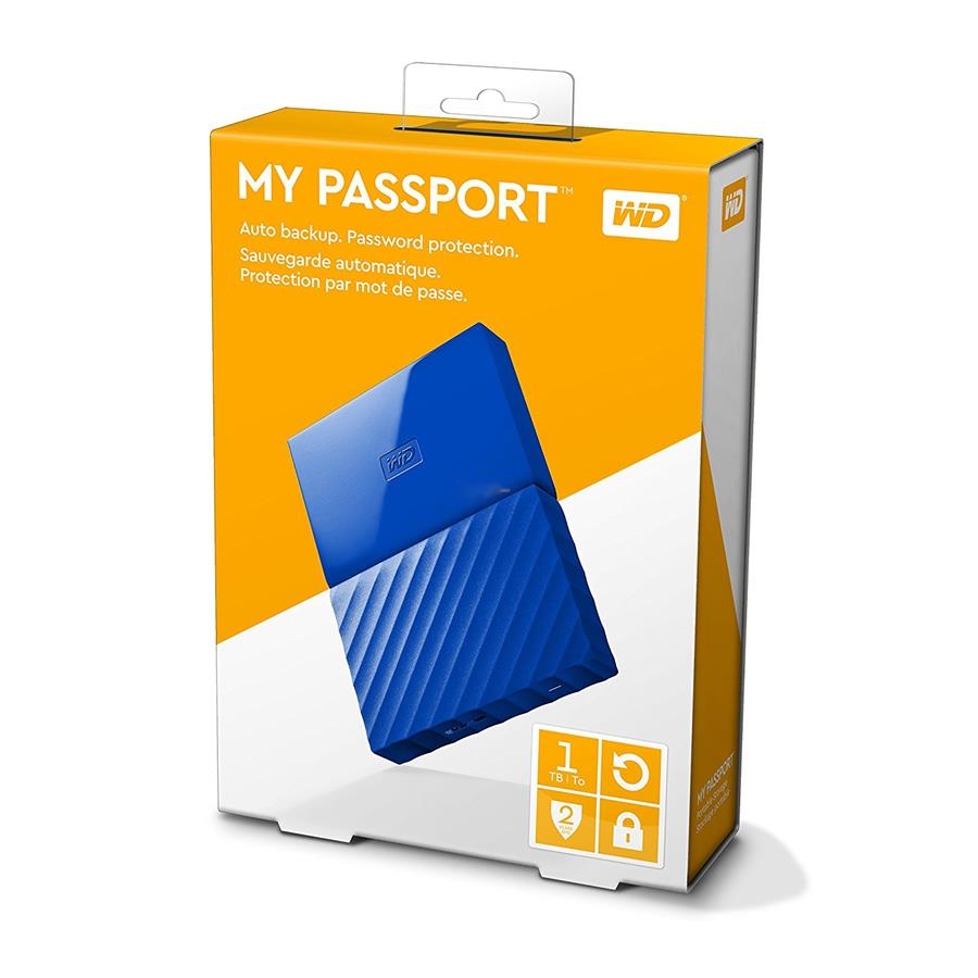 Western Digital 1TB 2TB USB3 My Passport Portable External Hard Drive