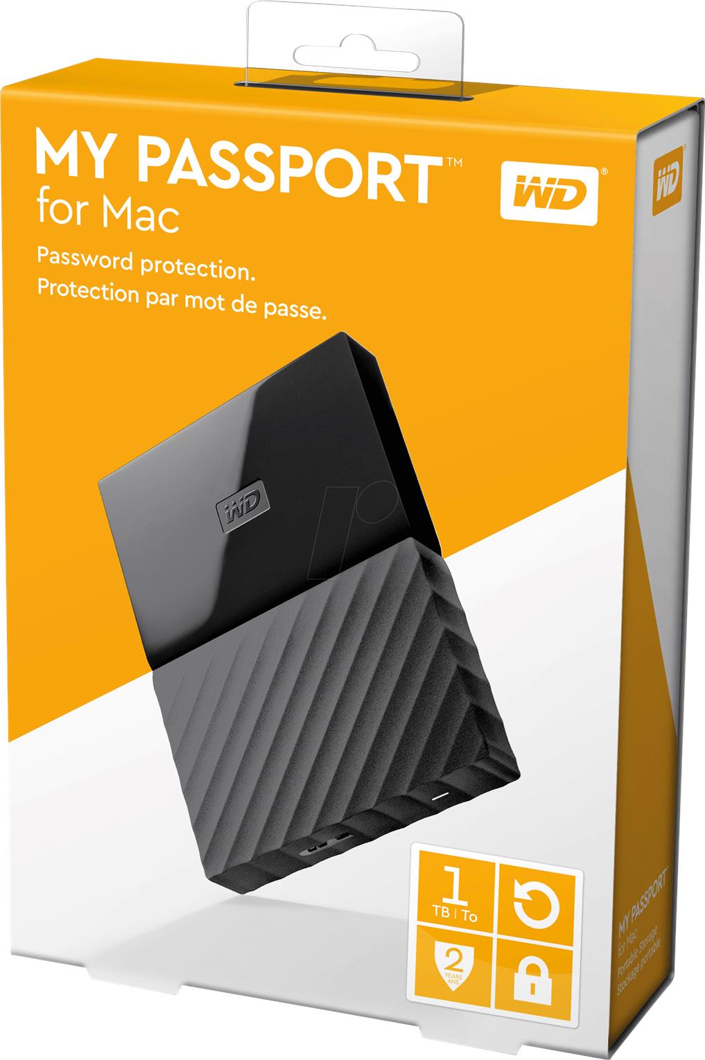 use wd my passport for mac?