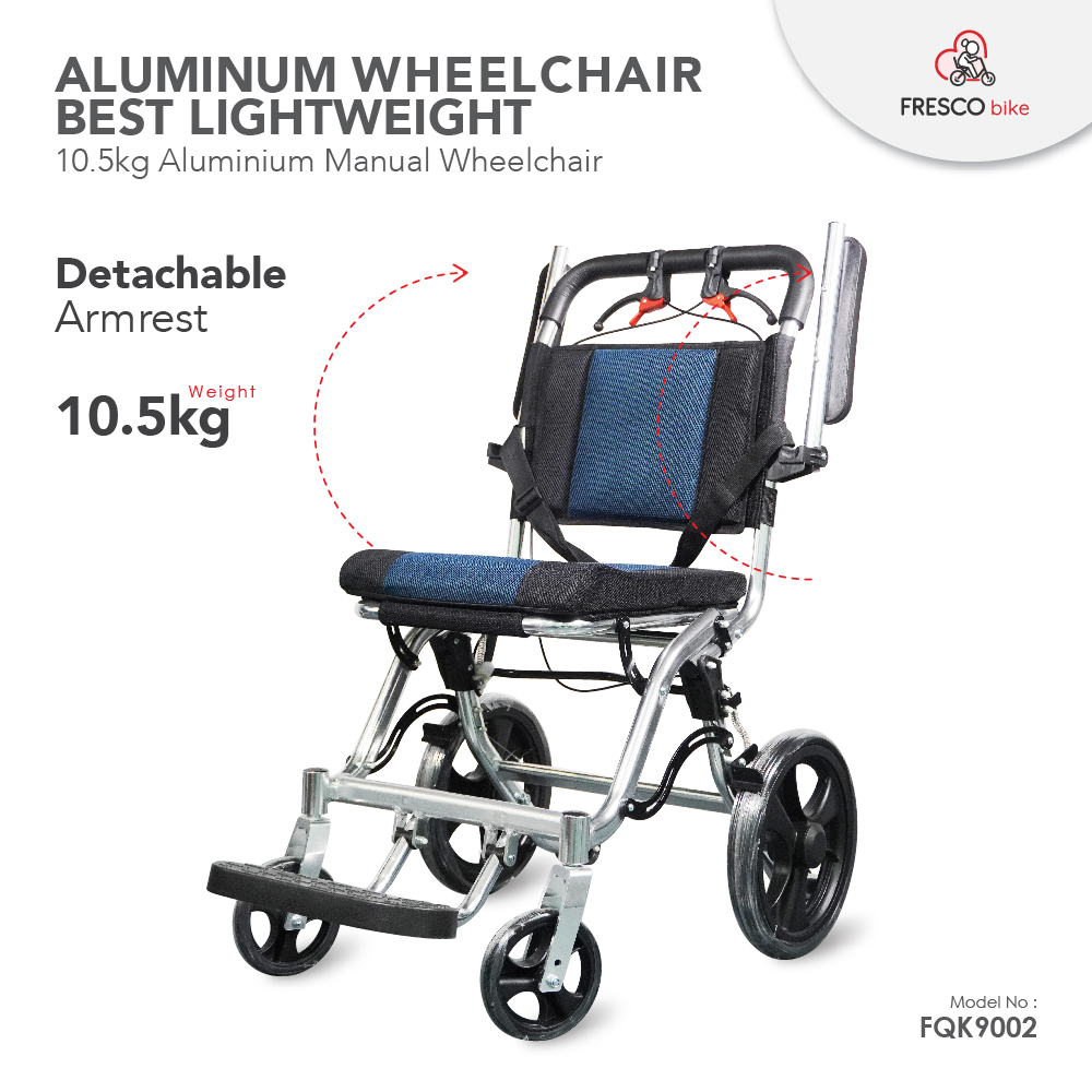 Wheelchair Lightweight Travel Aluminum Premium