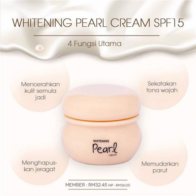 Whitening Pearl Cream SPF15