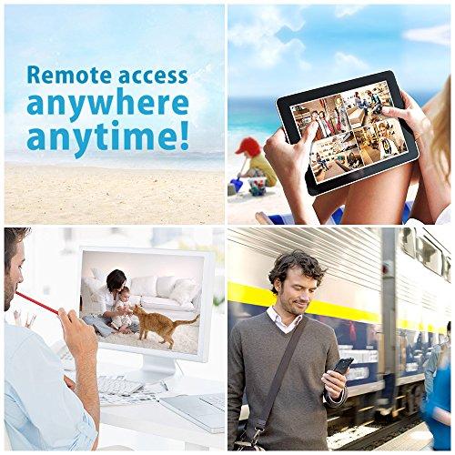 WiFi Motion Sensor 960P IP Camera Loud Panic Siren Alarm System