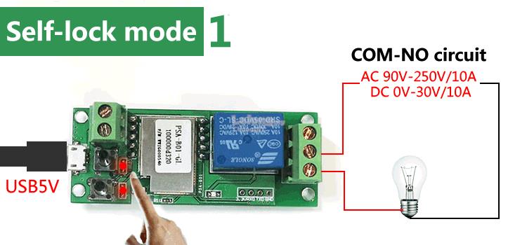 WiFi Wireless Switch 5V with SPDT Rel (end 2/1/2018 3:15 PM) 3 way switch wiring diagram generic 4 and 