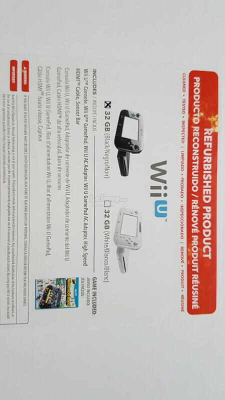 refurbished wii u