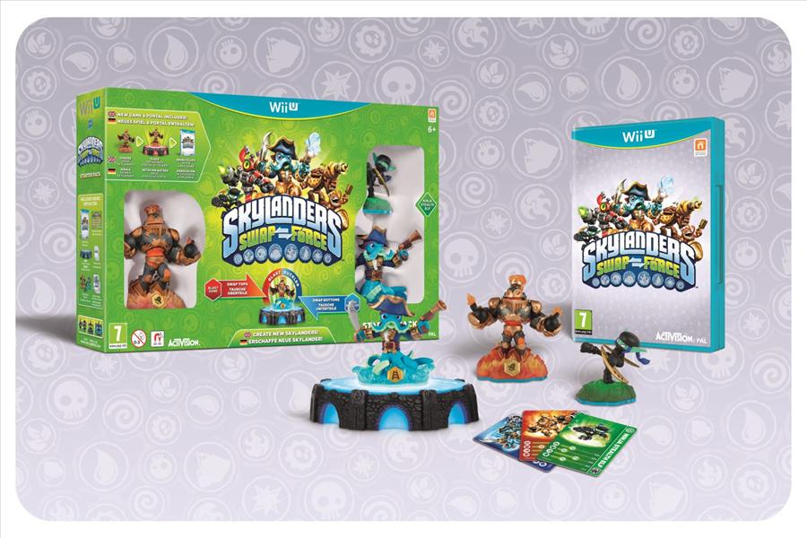 skylanders swap force wii u