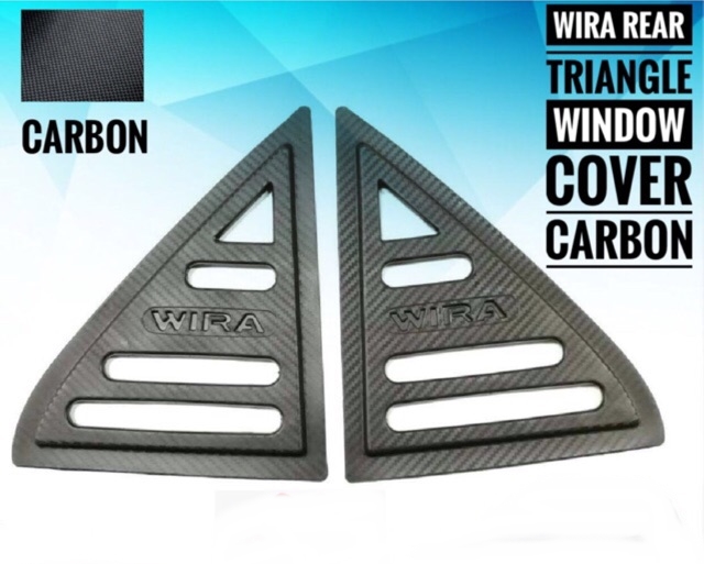 Wira Rear Side Triangle Window Cover