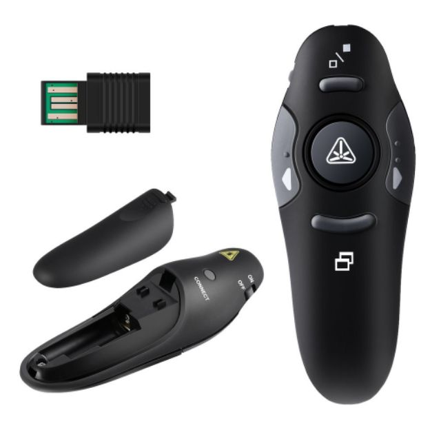 Wireless Laser Presenter Clicker RF USB PowerPoint PPT Remote Control Pointer