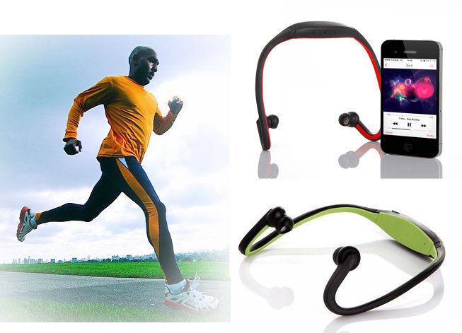 Wireless Sport Headphone with Bluetooth / mp3 / FM / TF CARD Function