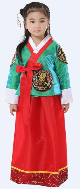 Woman Women Children Hanbok Korea Traditional Uniform Costume Cosplay 