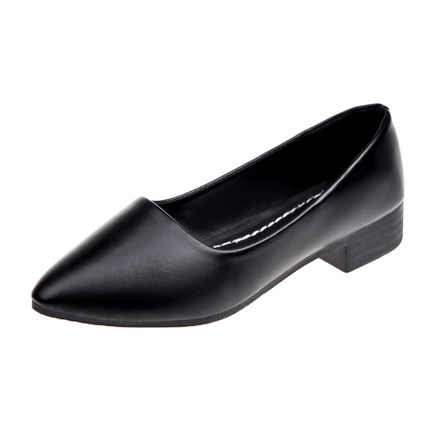 black flat shoes for work