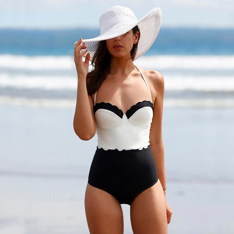 triangl high waisted bikini