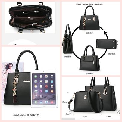 Women Handbag PU Leather Combo Set B (end 1/30/2021 4:15 PM)