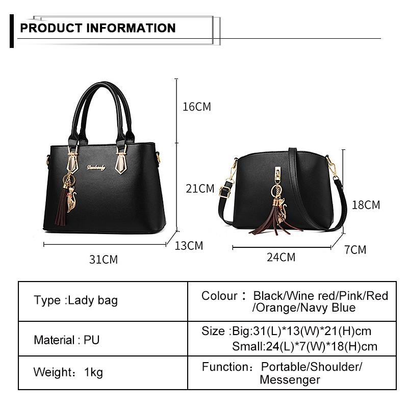 Women Handbag PU Leather Combo Set B (end 1/30/2021 4:15 PM)