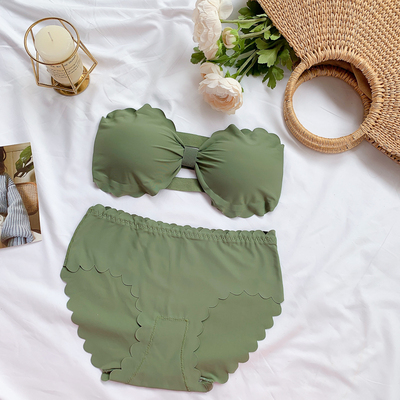 strapless underwear set