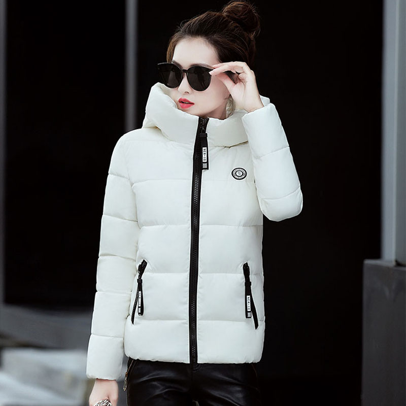 Women Lady Winter Jacket Hooded Jaket Sejuk Wanita Remaja Slim Fit