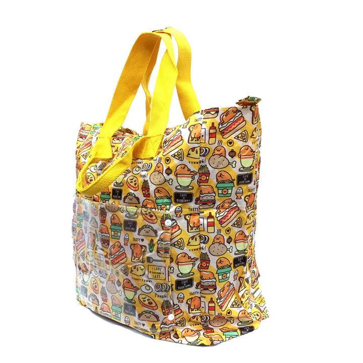 Women Large Foldable Bag / Travel Bag (Yellow)