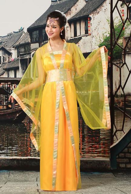 Women Woman Chinese Traditional Princess Old Dress Uniform Costume 