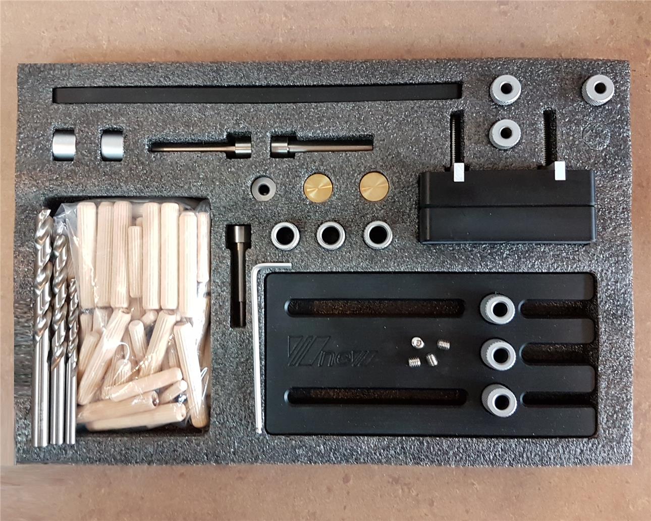 Wood Dowelling Jig Master Kit Set ID (end 4/6/2021 12:11 AM)