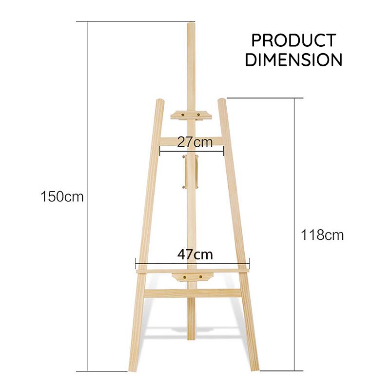 Wooden Easel Stand 150cm for Paintin (end 12/8/2020 1:15 PM)