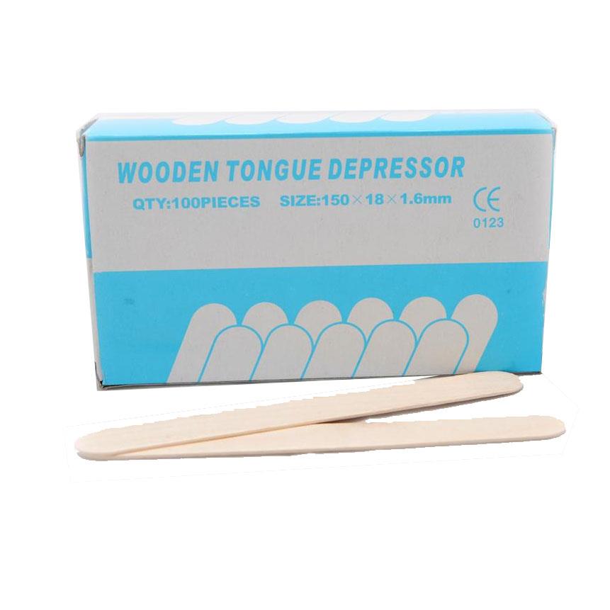 Wooden Tongue Depressors 100s (Wooden Ice Cream Sticks)