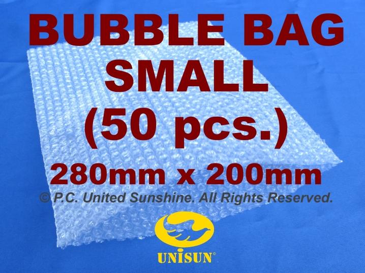 x 50 pcs. SMALL BUBBLE WRAP BAG 280mm x 200mm A4 Size PROMO