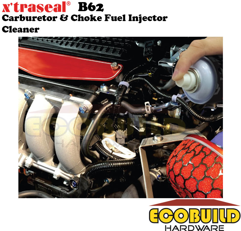 X&#39;TRESEAL B62 Carburetor &amp; Choke Fuel Injector Cleaner 400ml