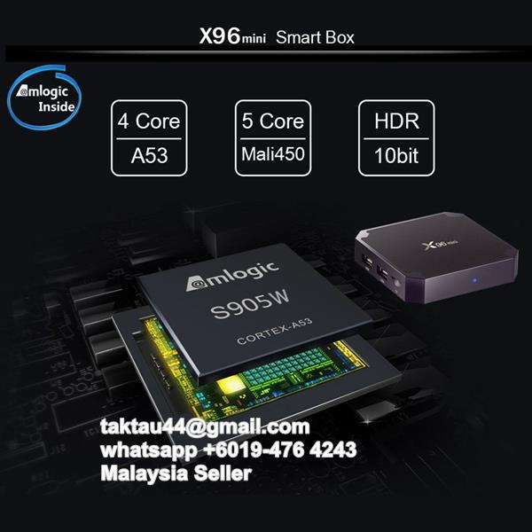 New X96 mini 4K Android 7.1 TV Box 8GB 16GB S905W Android TV Box