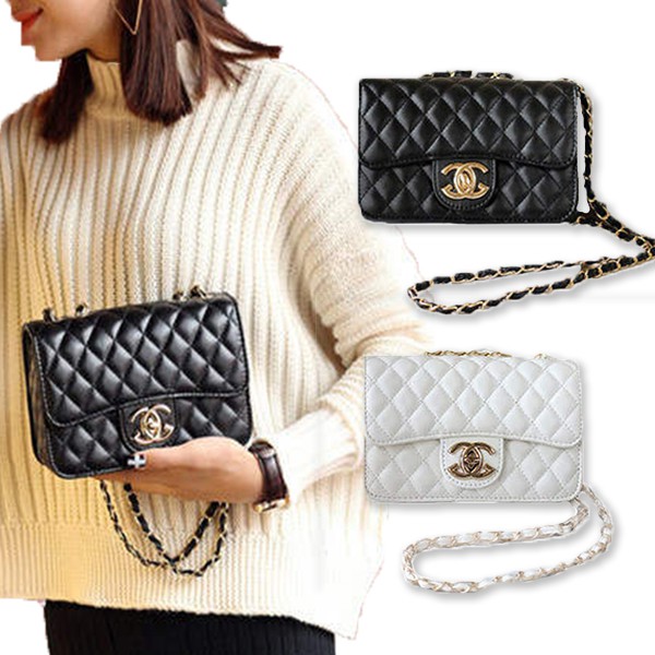 Xhanel Quilted Style Premium Quilted Mini Leather Sling Bag