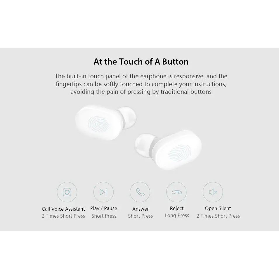 Xiaomi Mi AirDots TWS Bluetooth Earphones Wireless In-Ear Earbuds