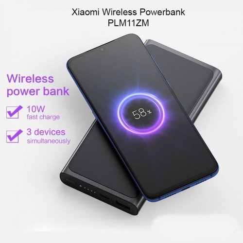 Xiaomi Mi Wireless Power Bank Powerbank Qi 10000mah 10W