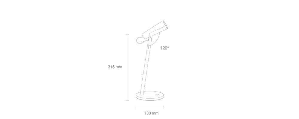 Xiaomi Mijia Mi Rechargeable Wireless Desk Table LED Lamp Light MJTD03