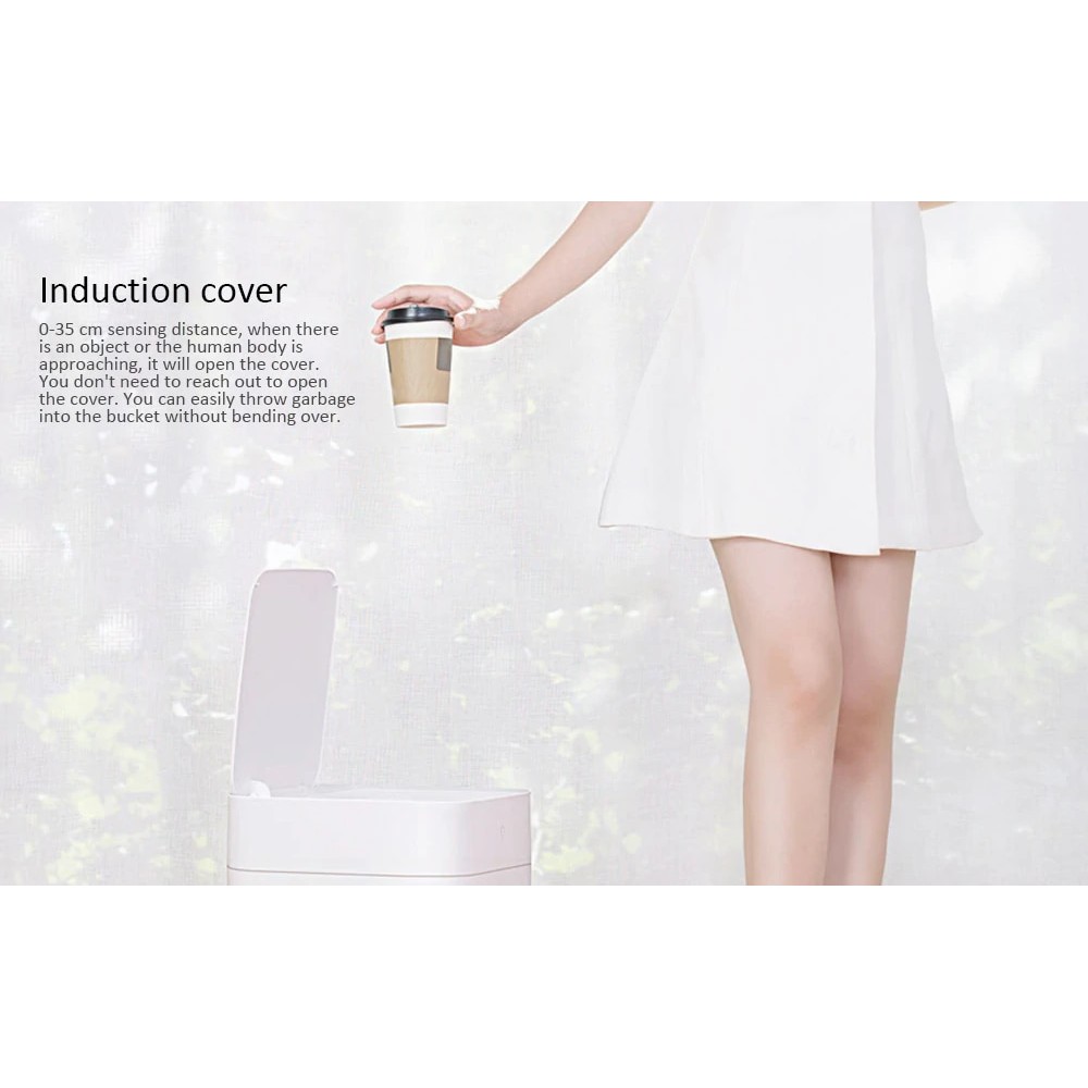 Xiaomi Mijia Townew T1 Auto Sealing Induction Cover Smart Trash Bin Dustbin